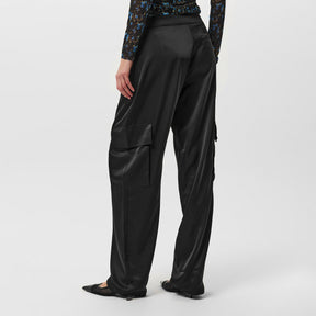 Women's C-Targov Cargo Trousers, Premium Satin
