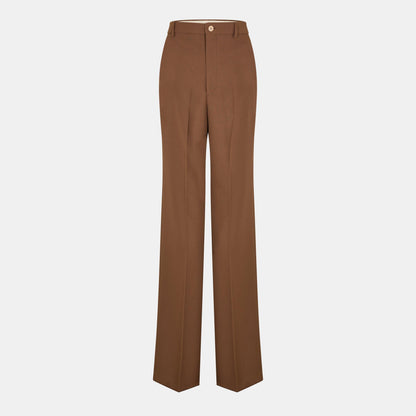High Rise Wide Leg Trousers