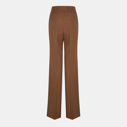 High Rise Wide Leg Trousers