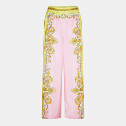 Barocco Silk Trousers