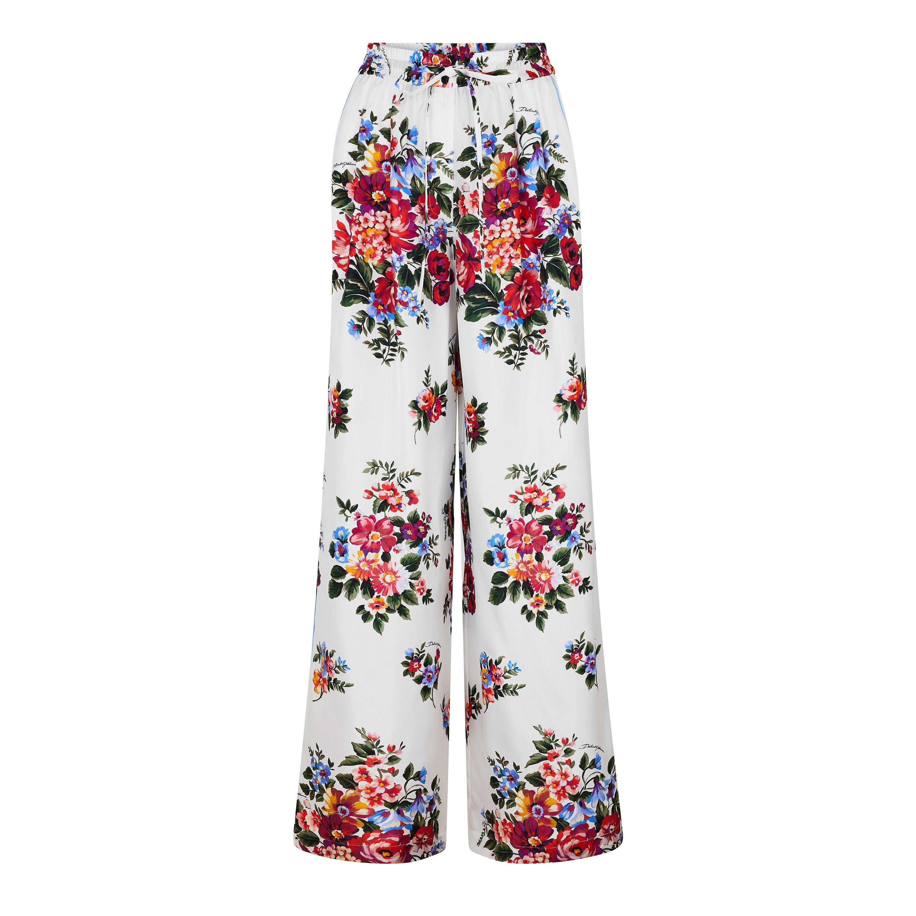 DG Floral Trousers Ld61
