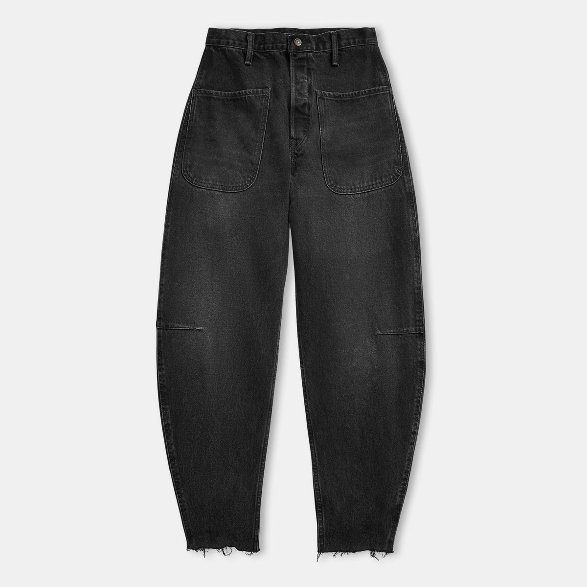 Curved Tapered Jeans