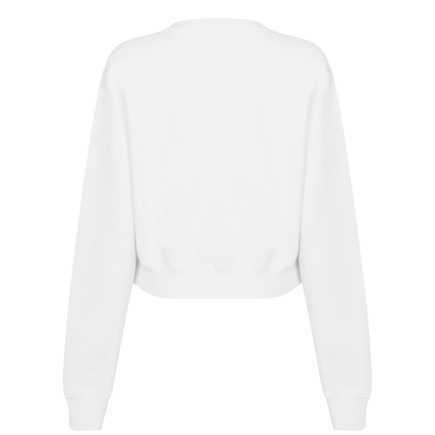 Women's Stamp Crew Sweatshirt, OFF Stamp Printed