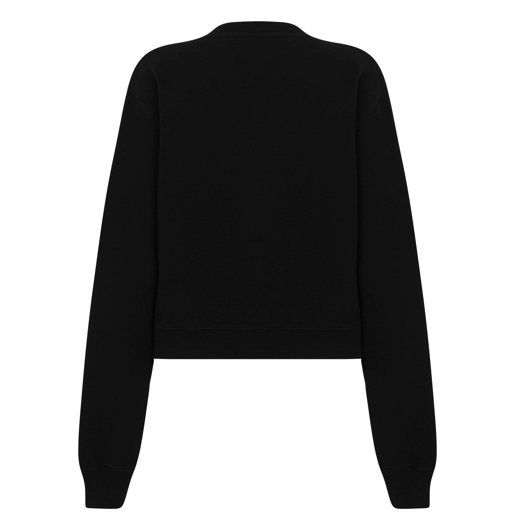 Women's Stamp Crew Sweatshirt, OFF Stamp Printed