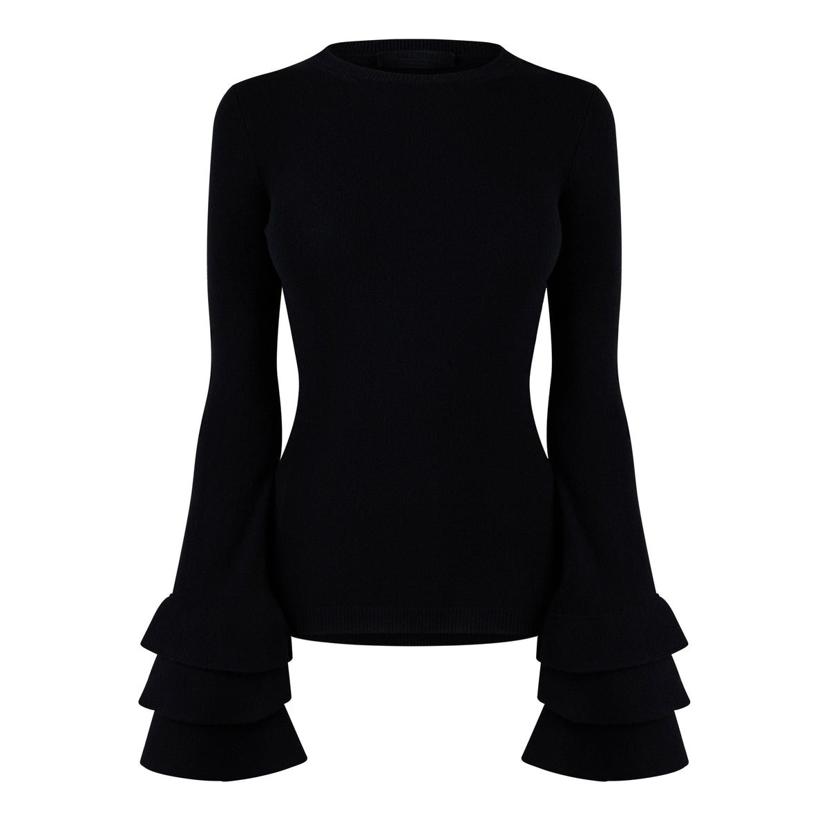 Maglia Ruffled-Curls Knit