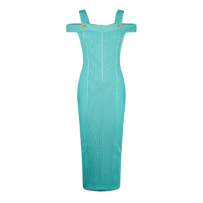Double Strap Knitted Dress
