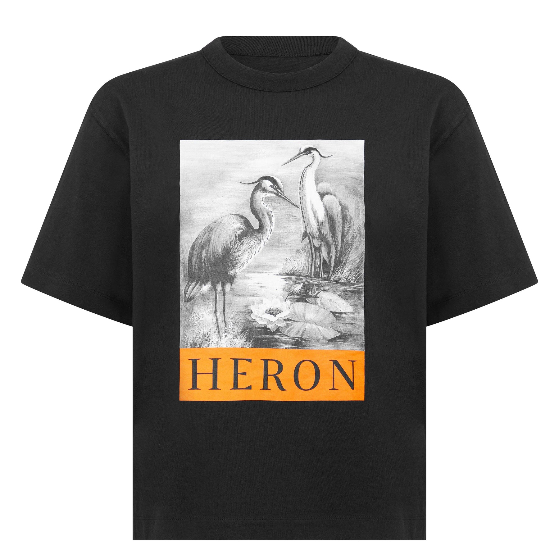 Heron Print T-Shirt