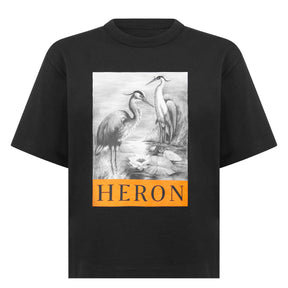 Heron Print T-Shirt