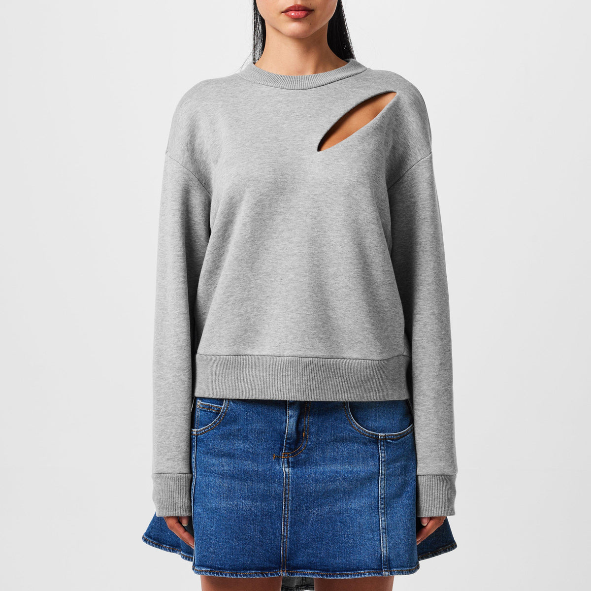 Slashed Sweatshirt