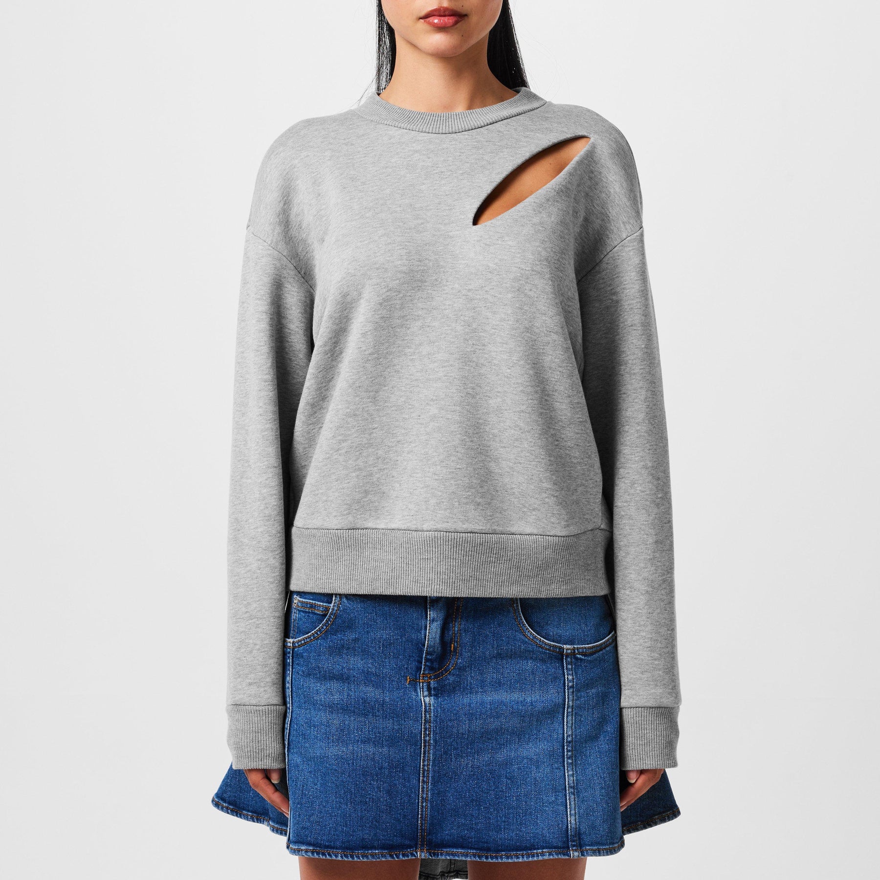 Slashed Sweatshirt