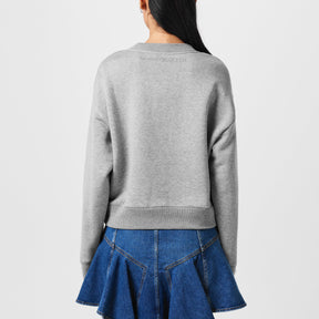 Slashed Sweatshirt