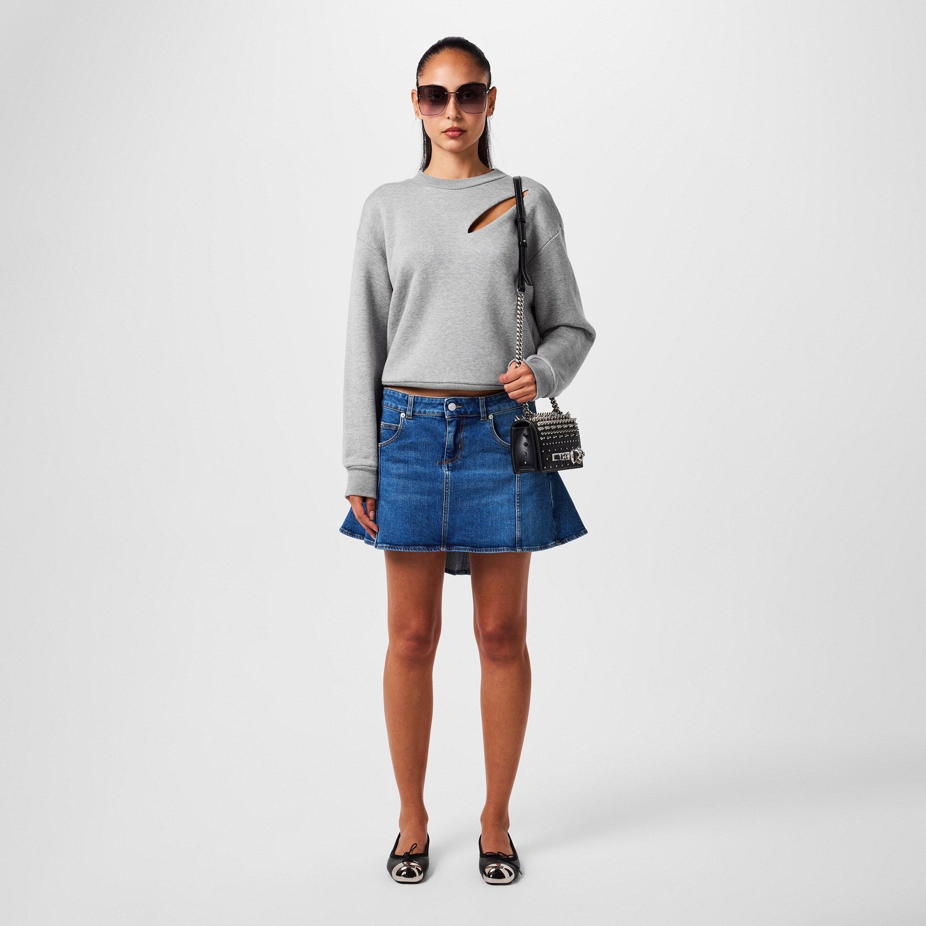 Slashed Sweatshirt
