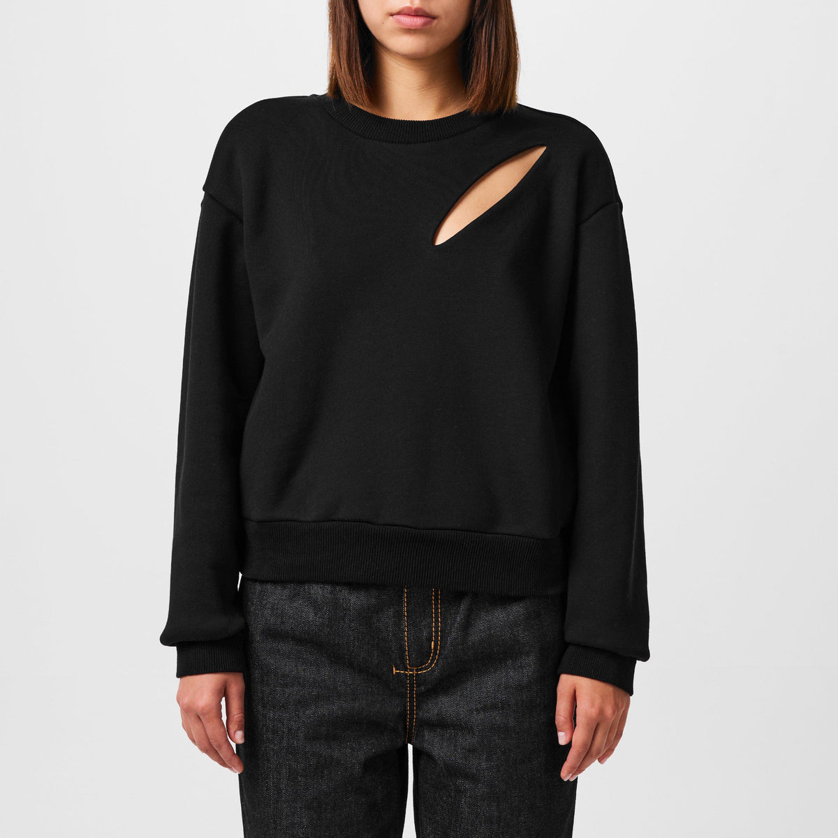 Slashed Sweatshirt