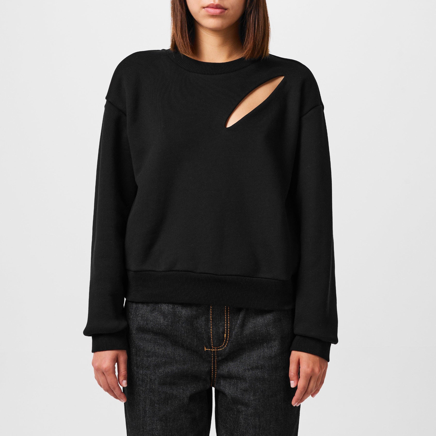 Slashed Sweatshirt