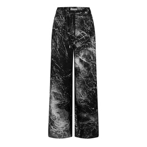 Smashed Screen Silk Trousers