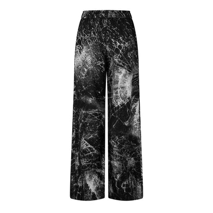 Smashed Screen Silk Trousers