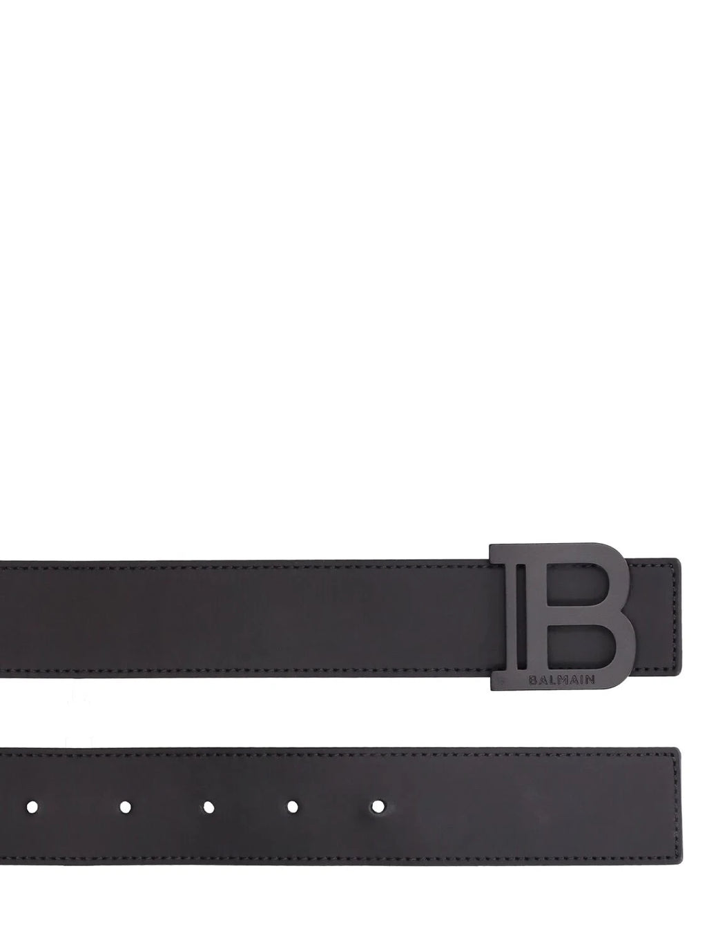 Balmain Balmain 3.5cm Leather belt - Belts | Shop From The Mirage