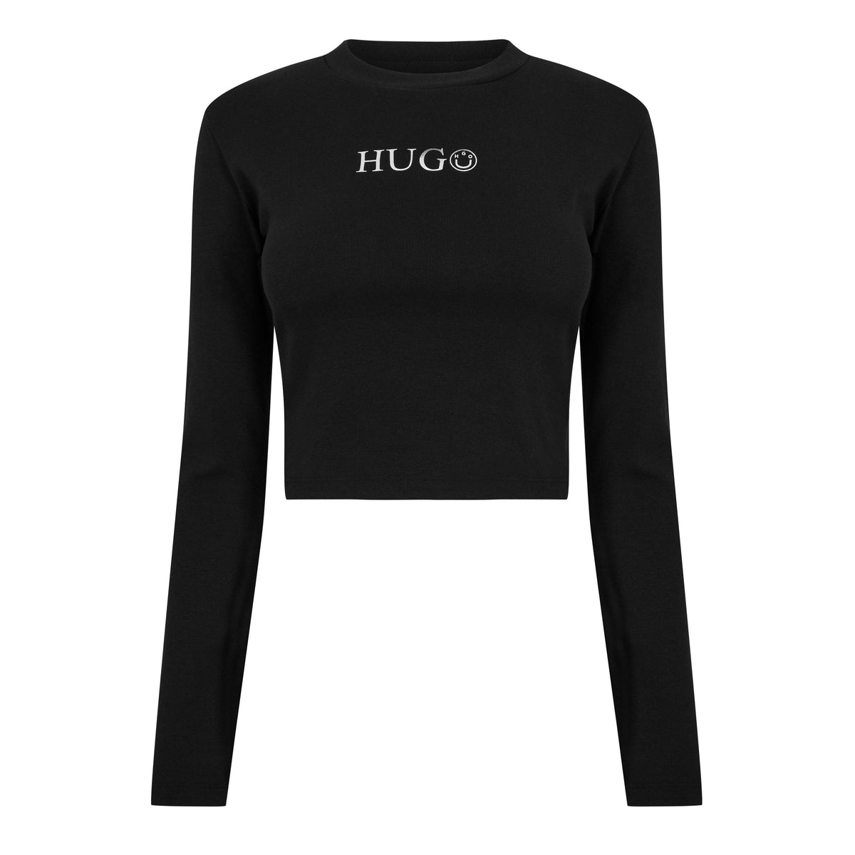Long Sleeved Metallic Logo T-shirt