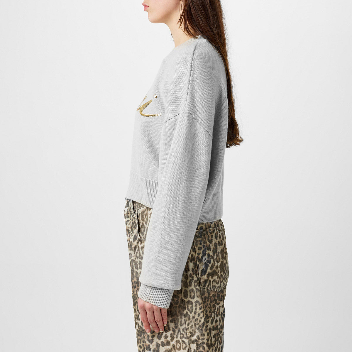 Ma Swirl Crew Neck Sweater