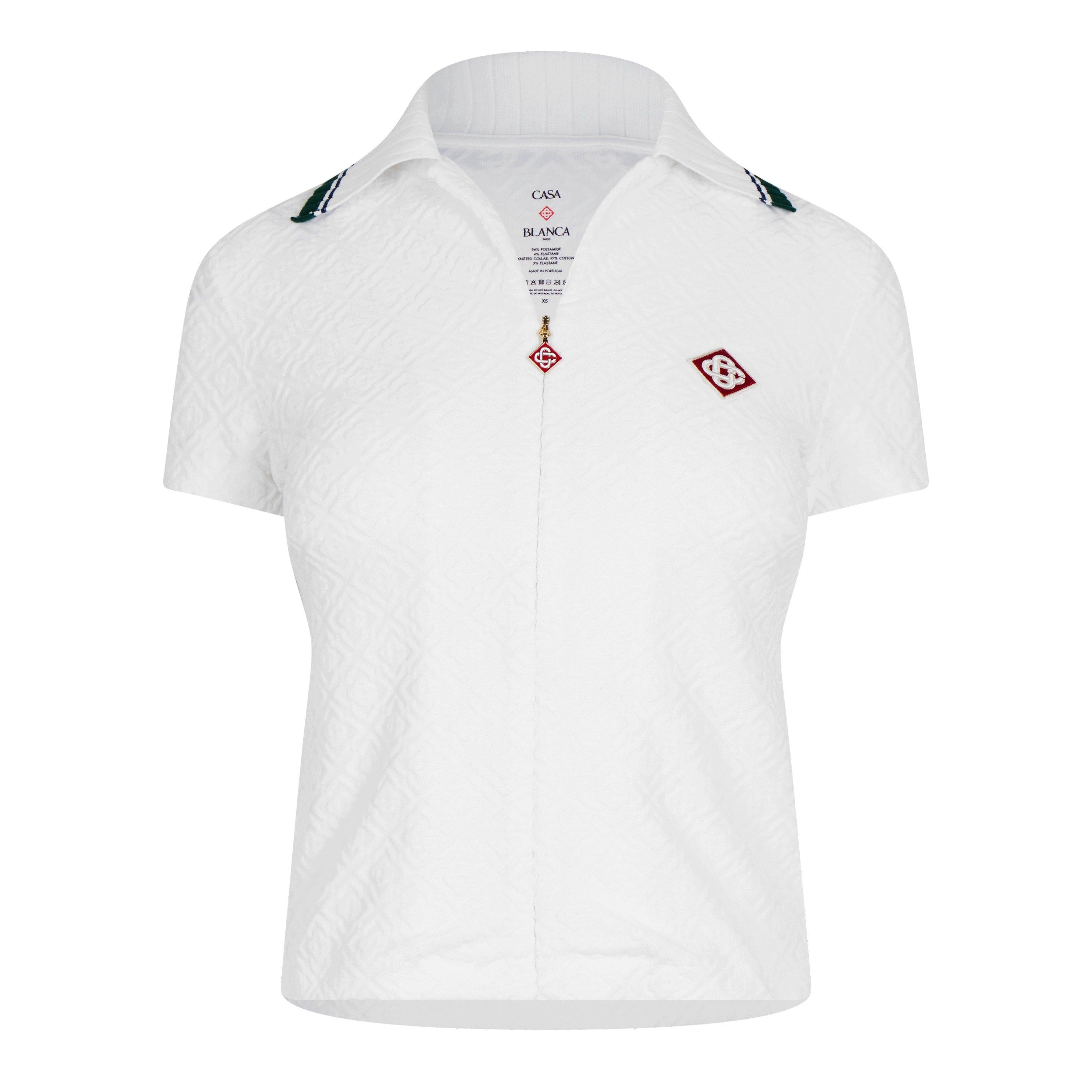 Monogram Quarter Zip Shirt