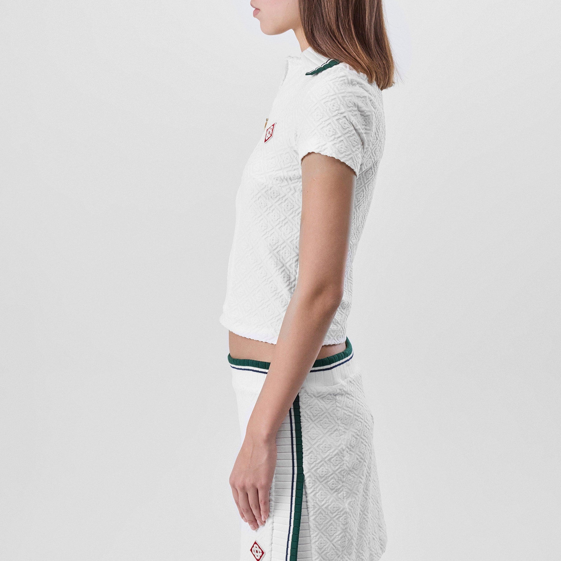 Monogram Quarter Zip Shirt
