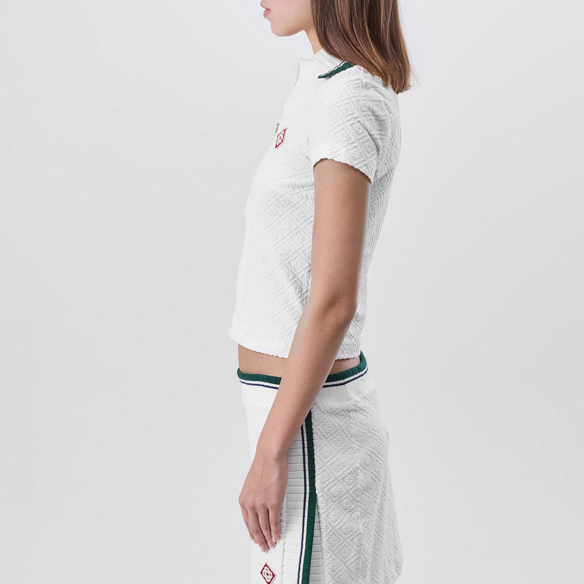 Monogram Quarter Zip Shirt