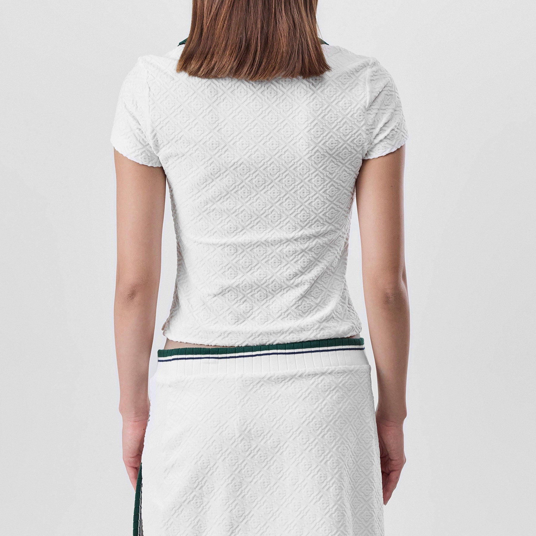 Monogram Quarter Zip Shirt