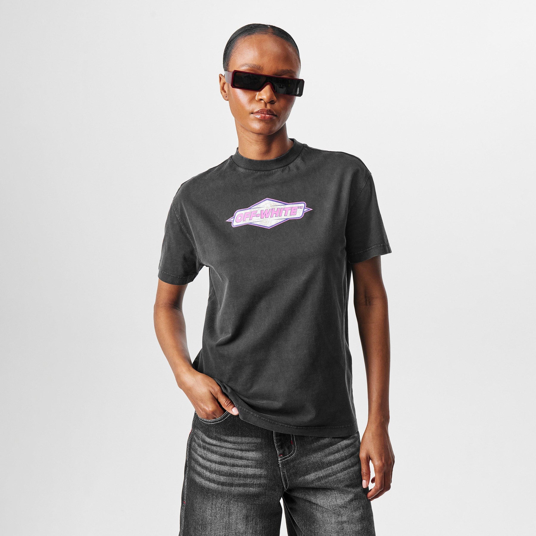 Off Roses Wash Tee Ld51
