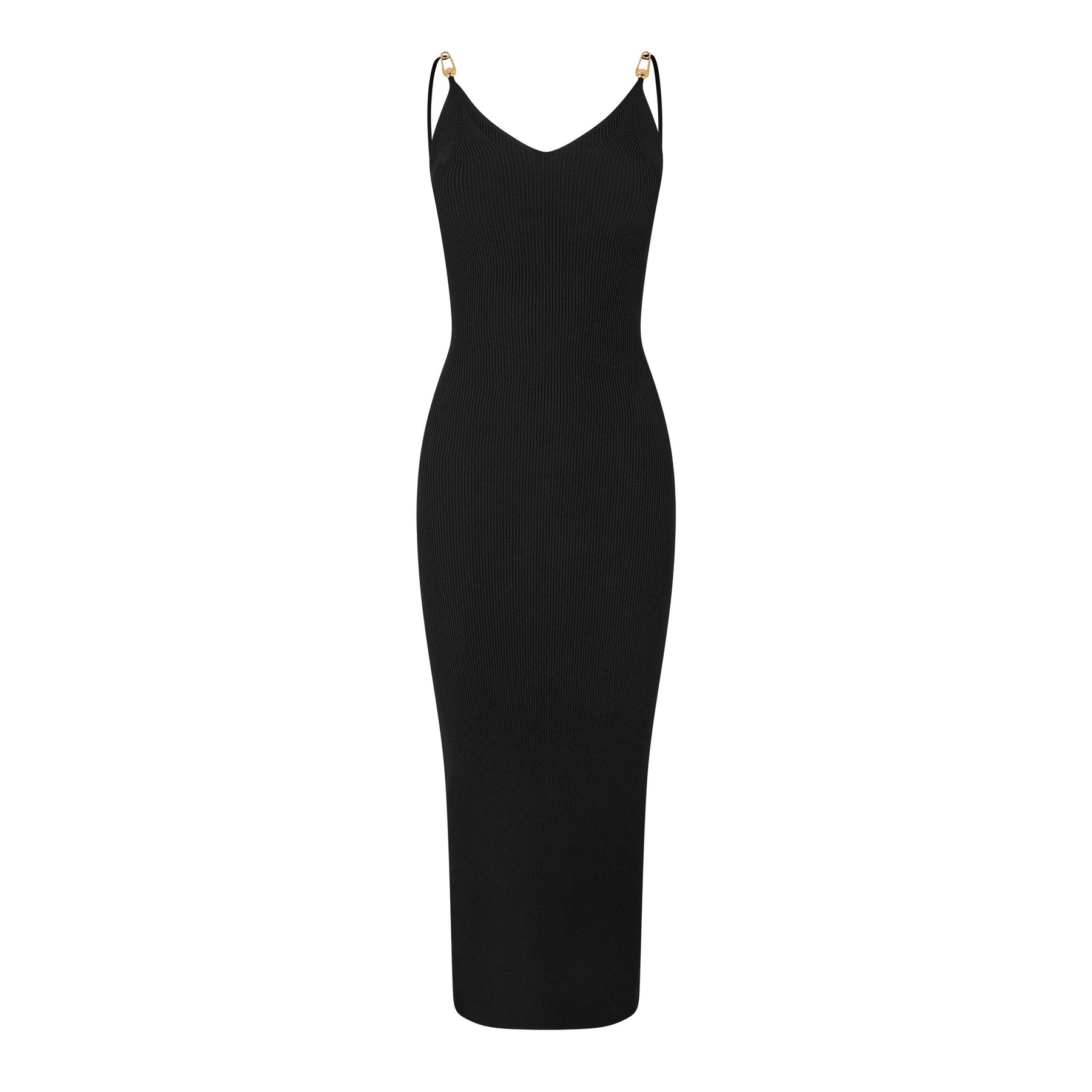 Embellished Stretch-Jersey Midi Dress