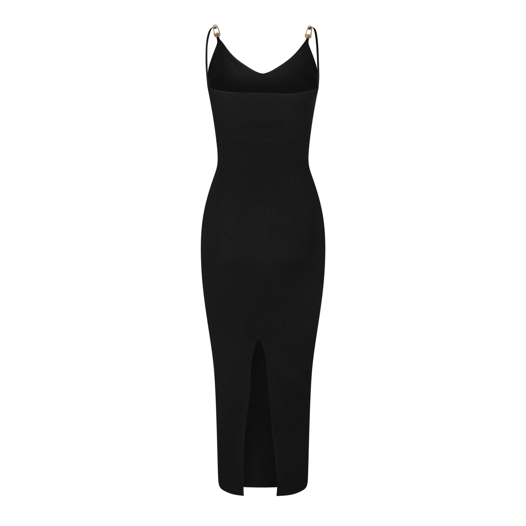 Embellished Stretch-Jersey Midi Dress
