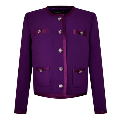 Wool Long Sleeve Overcoat