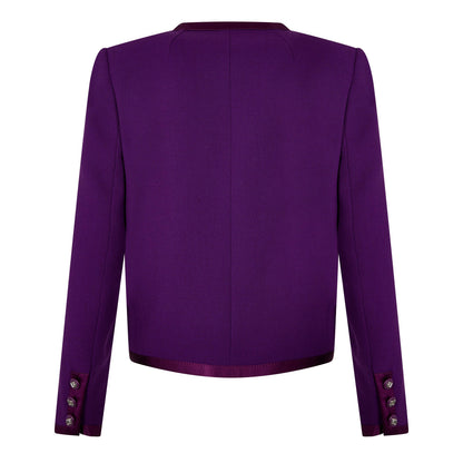 Wool Long Sleeve Overcoat