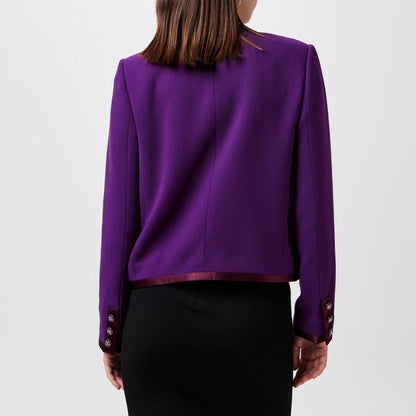 Wool Long Sleeve Overcoat