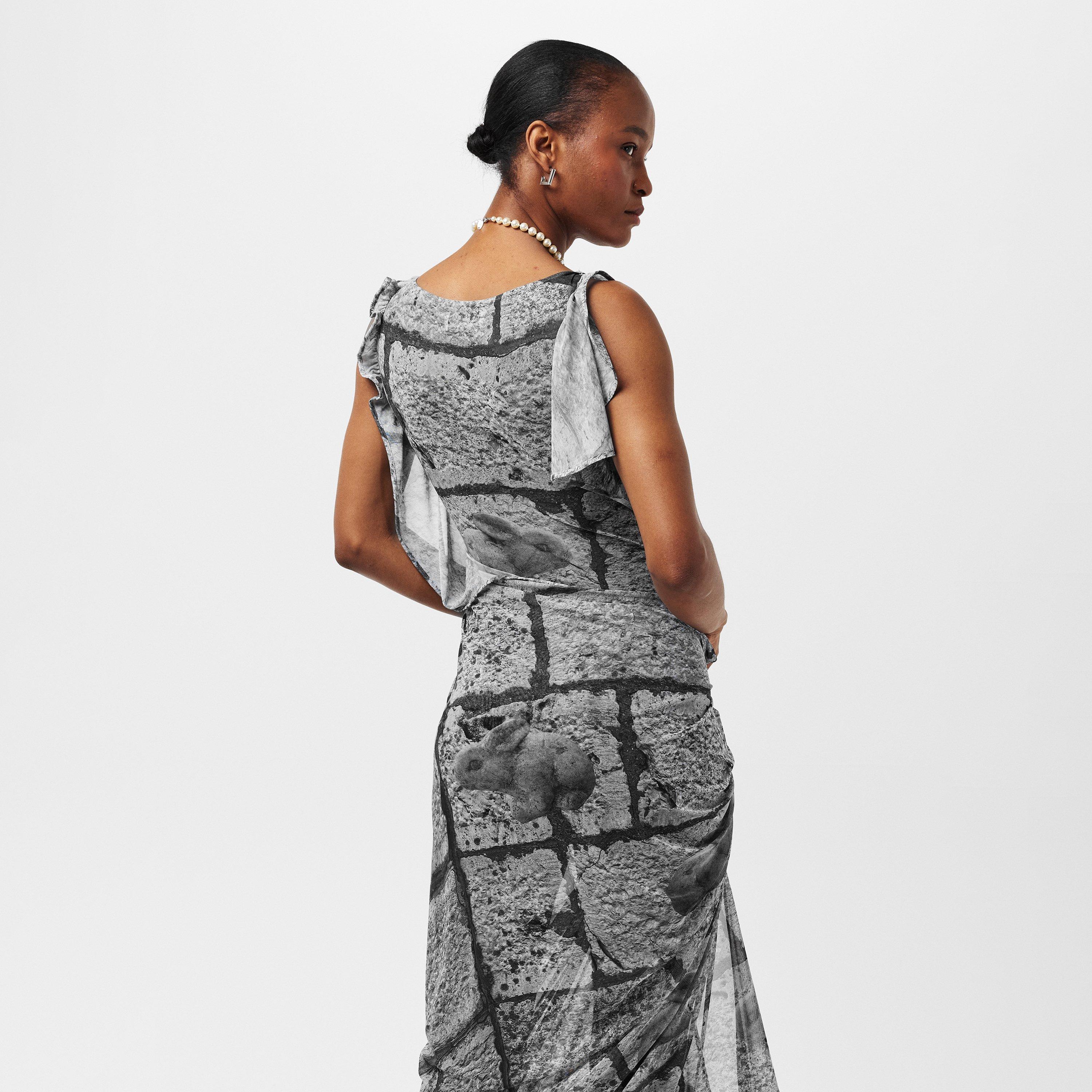 Long Grafitti Dress
