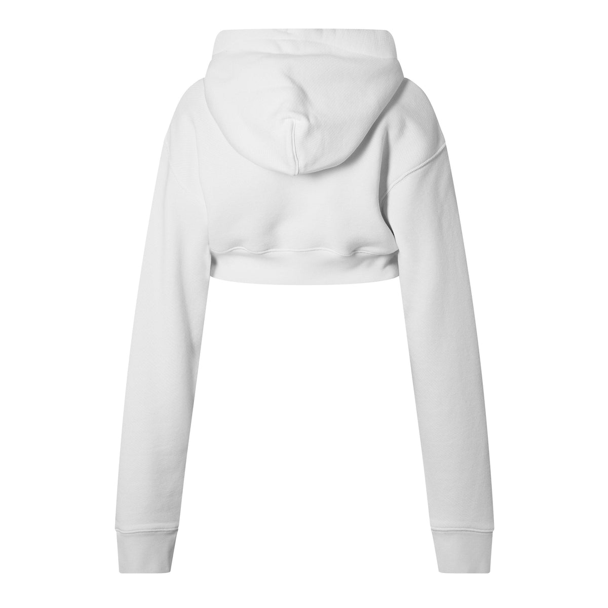 Cropped Logo Hoodie