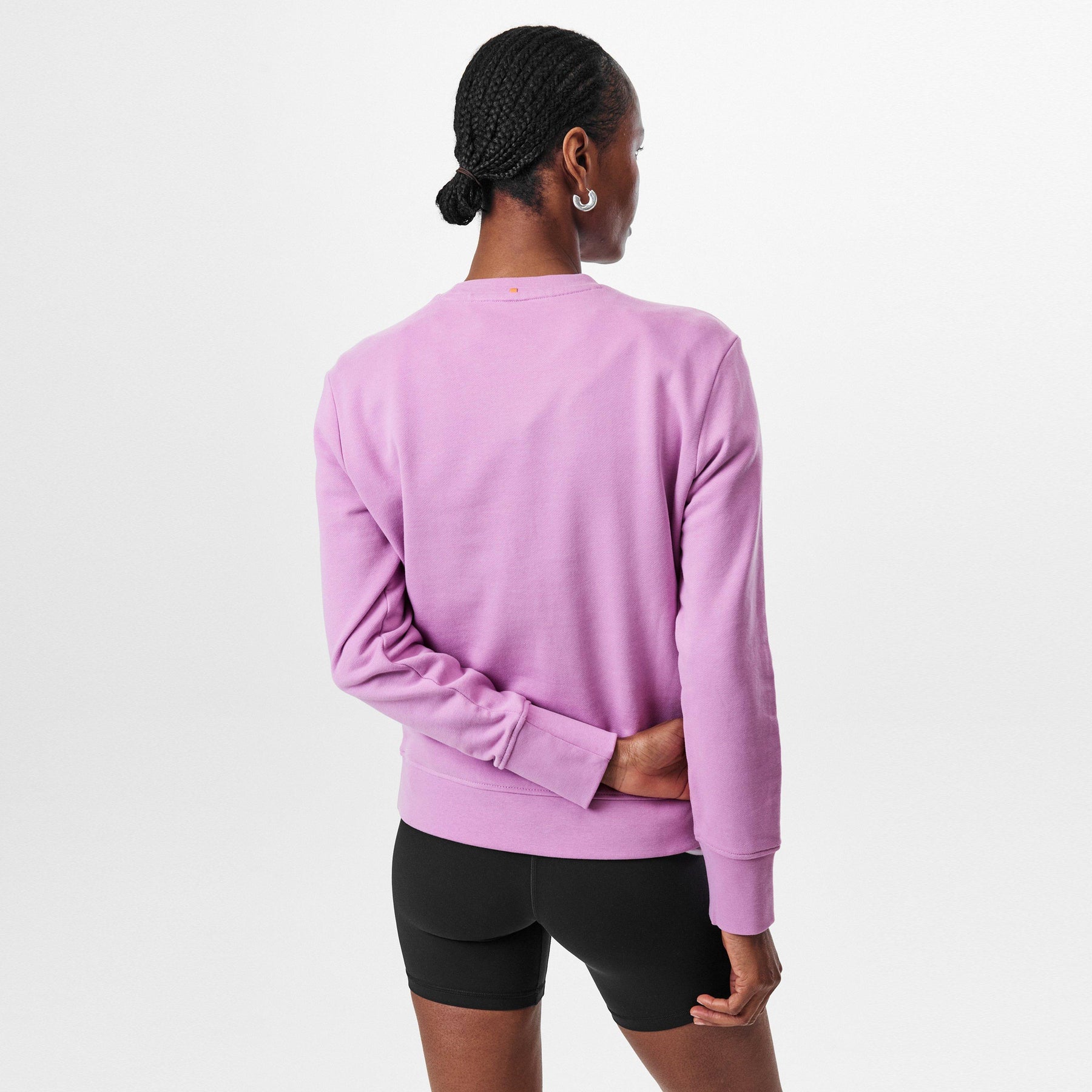 Women's Ela Shiny Crew Sweater