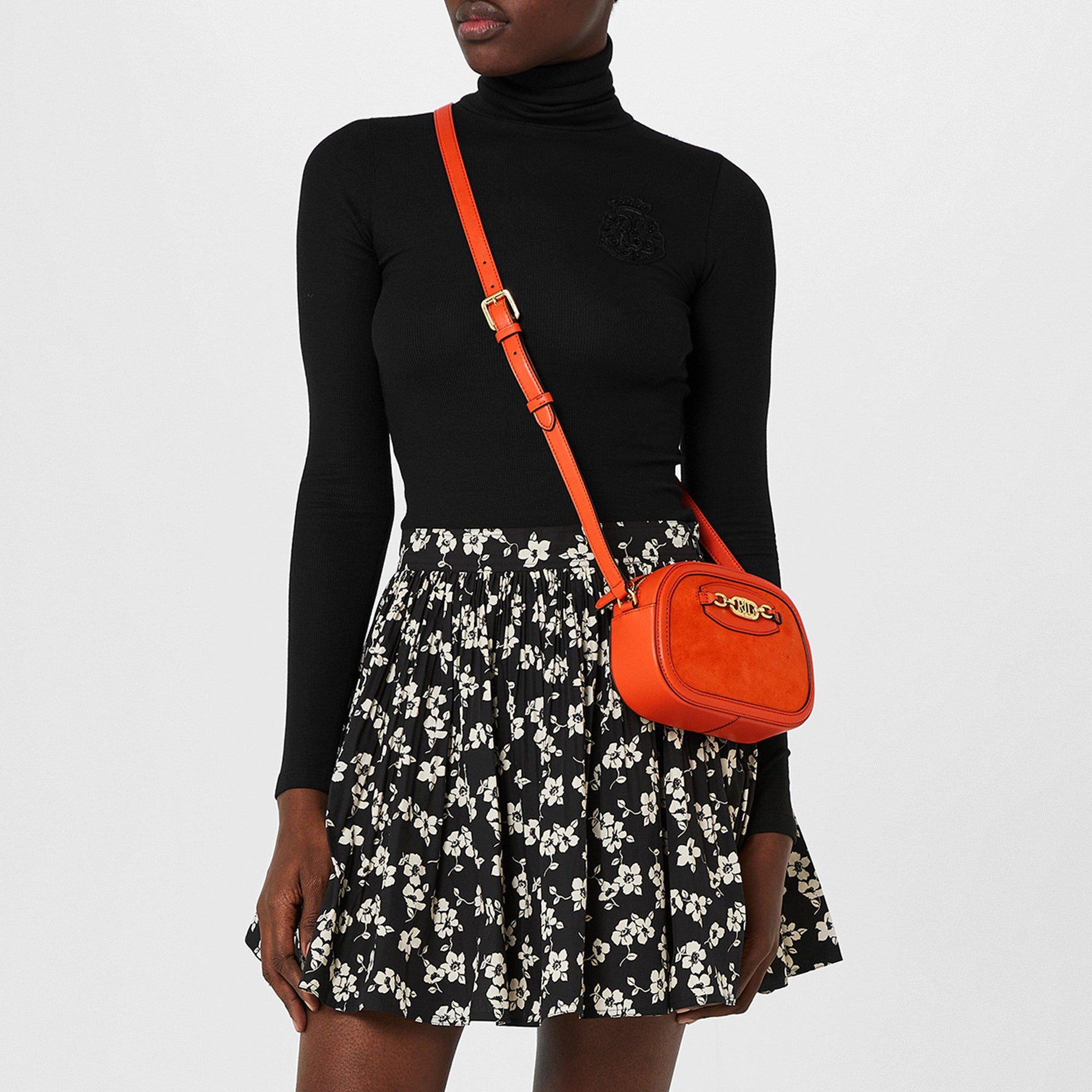 Polo Crest Roll Neck Top