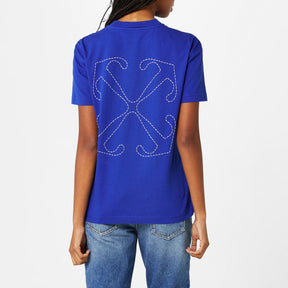 Women's Embroidered Arrow Design T-Shirt