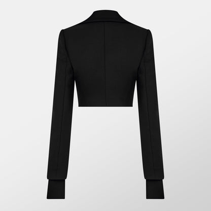 - Cropped Bomber Jacket