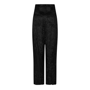 Crinkled Satin Pants