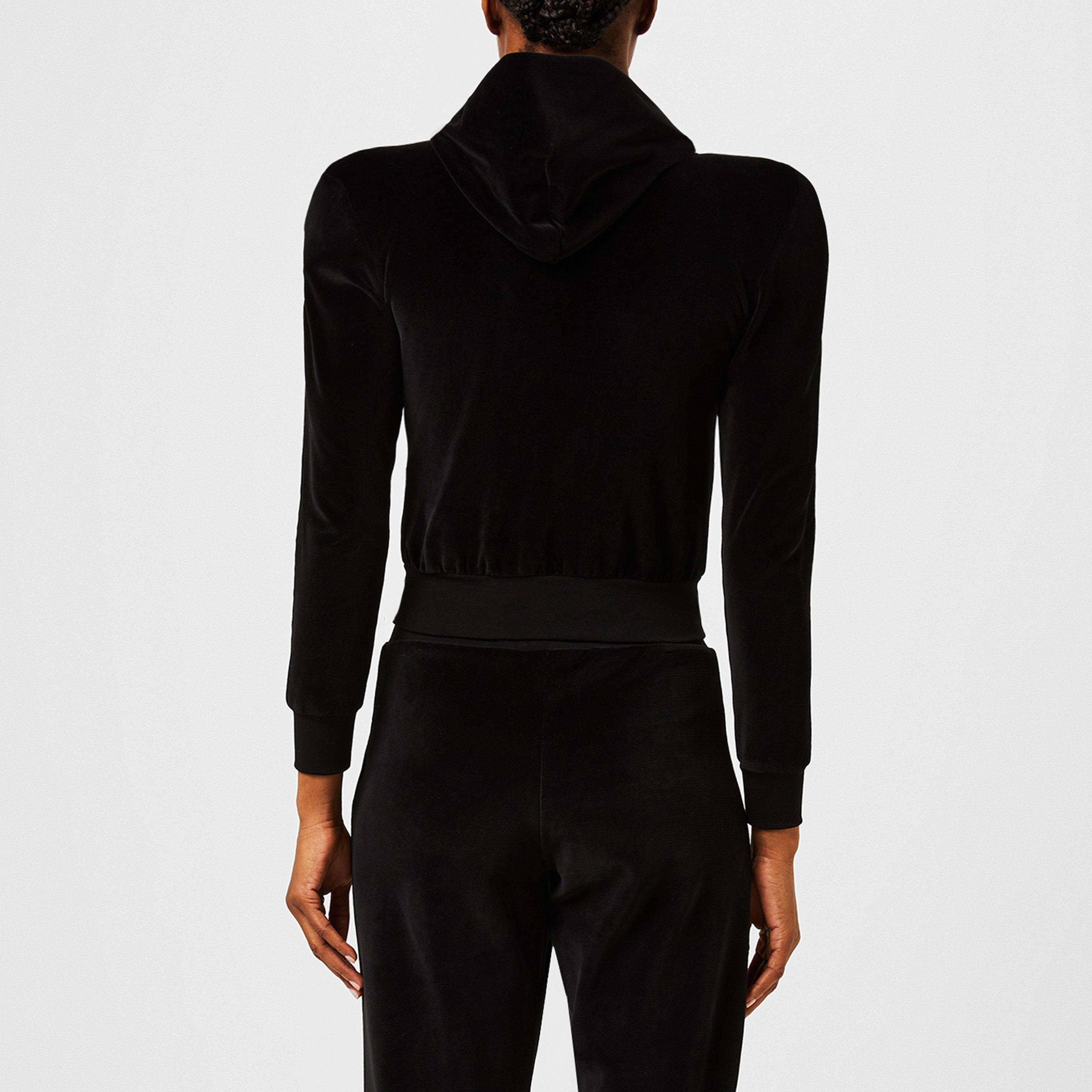 Round Shoulder Zip-Up Hoodie