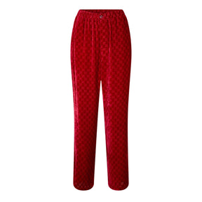 GG Devoré Velvet Trousers