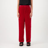 GG Devoré Velvet Trousers