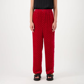GG Devoré Velvet Trousers