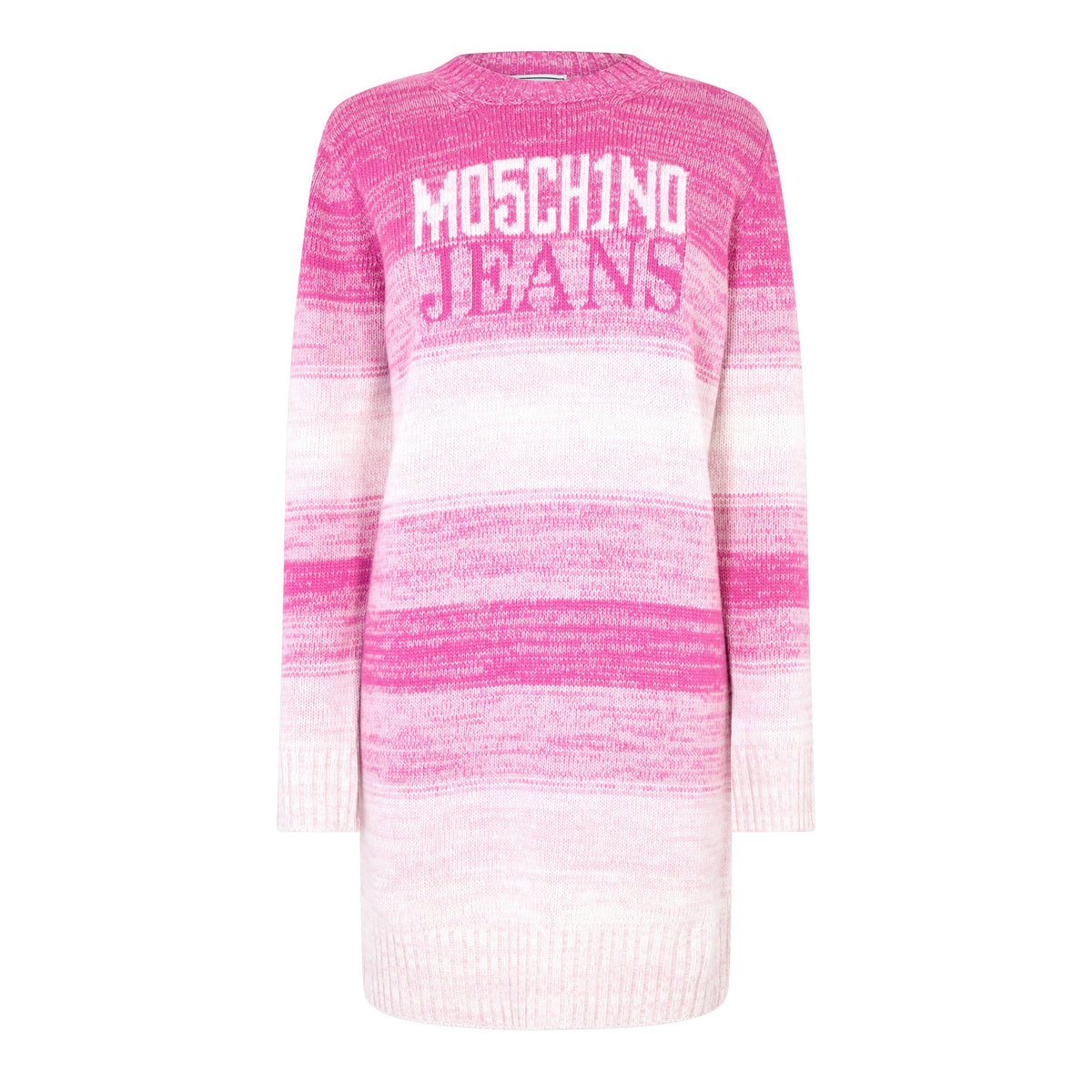 Intarsia Knit Logo Dress