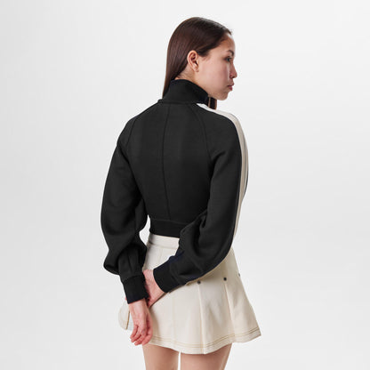 Cropped Tracksuit Top