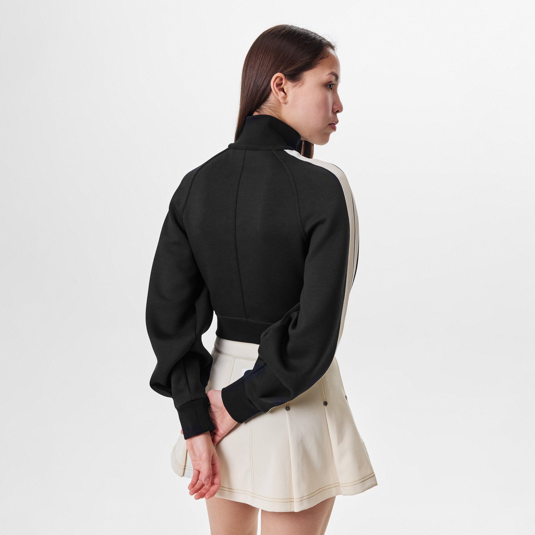 Cropped Tracksuit Top