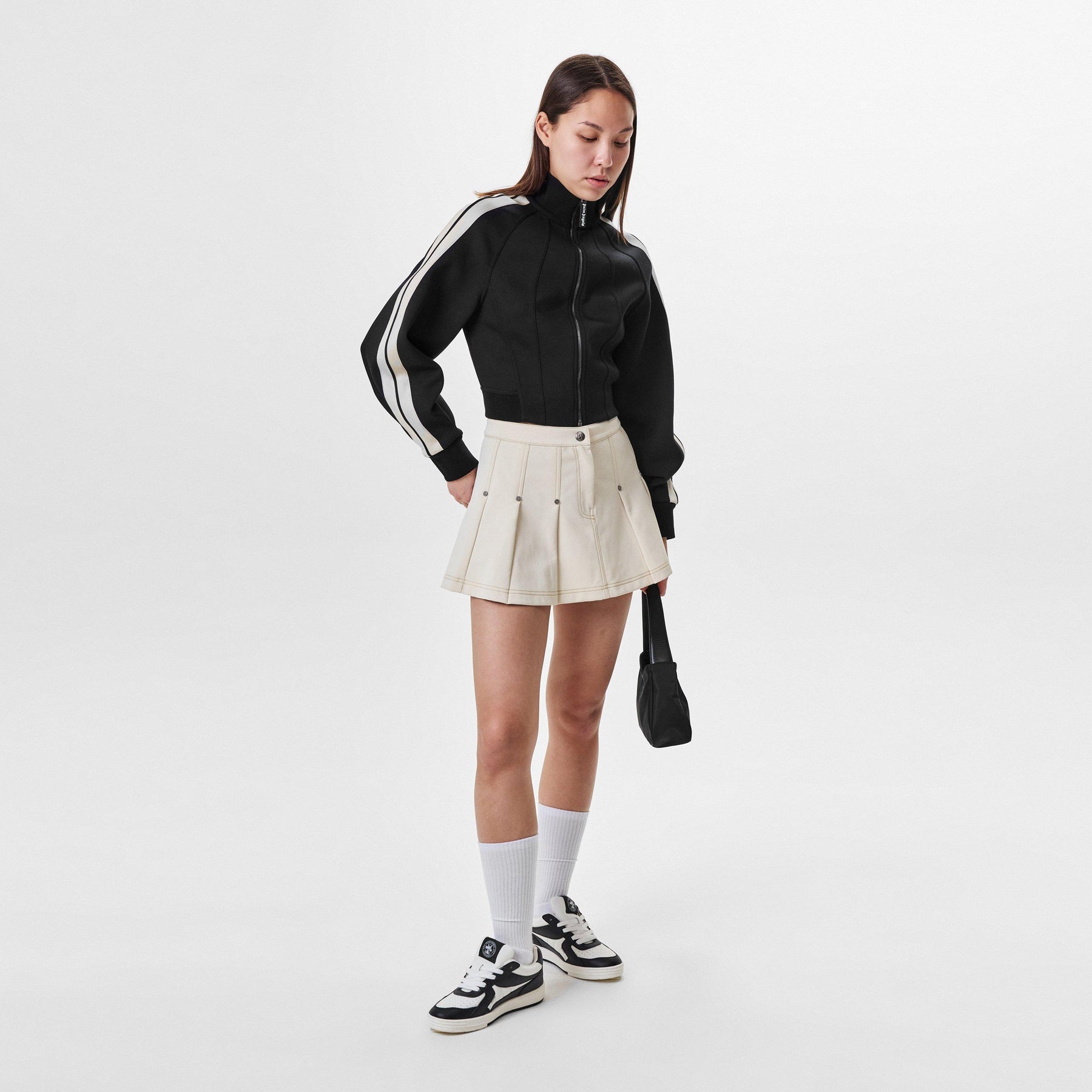 Cropped Tracksuit Top