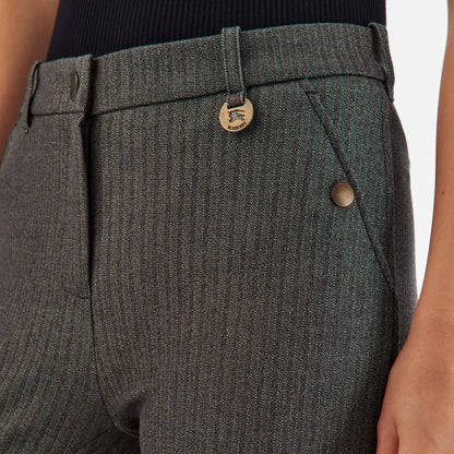 Fine Fabric Slim Fit Trousers