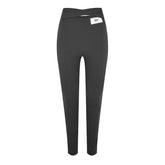 Viscose Pants With Crossover Strap On The Waist